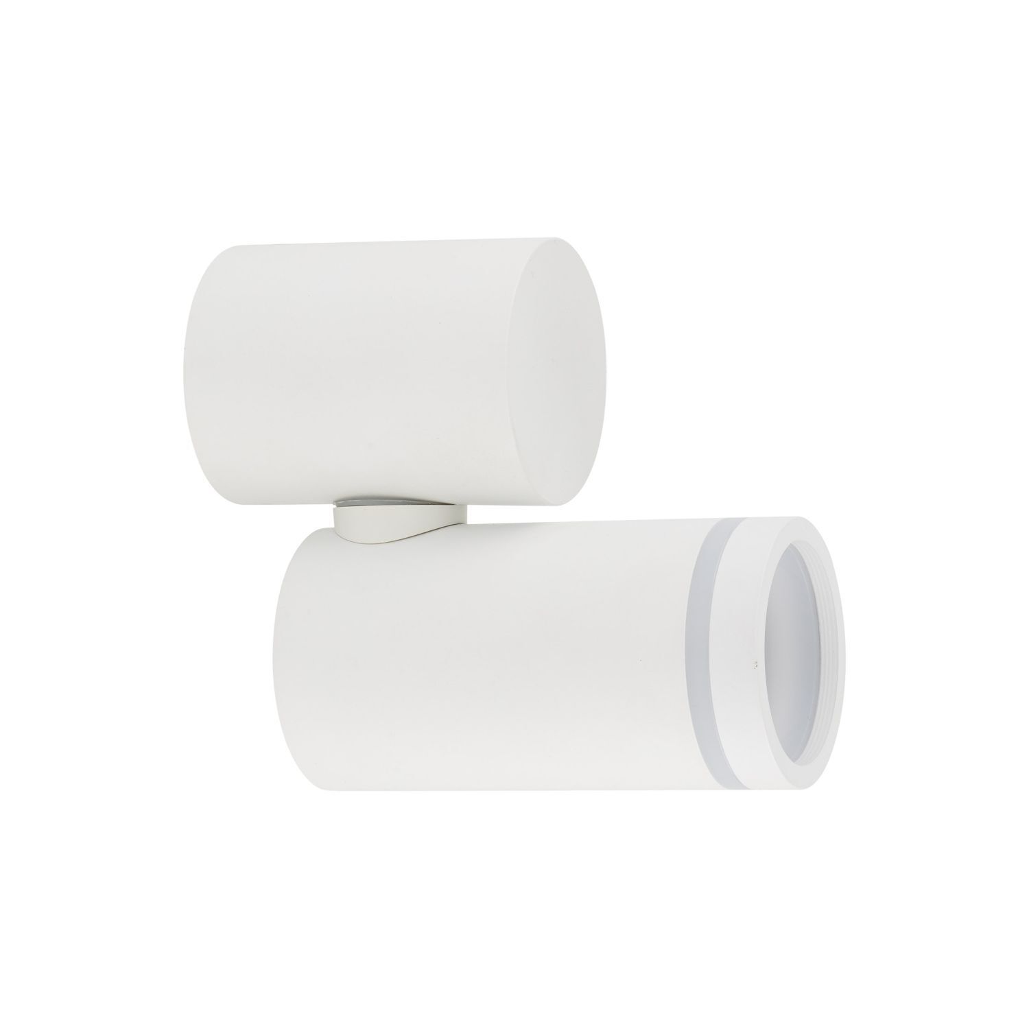 Applique murale Blanc Métal ajustable H : max. 13,5 cm GU10