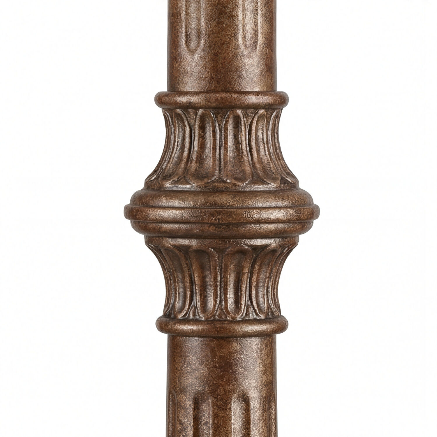 metall, lampenstab, verzierung, bronze, ornament