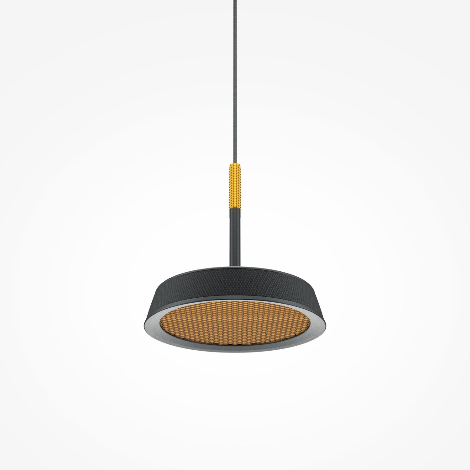 Lampe LED à suspendre aluminium 3000 K lumière blanc chaud 650 lm