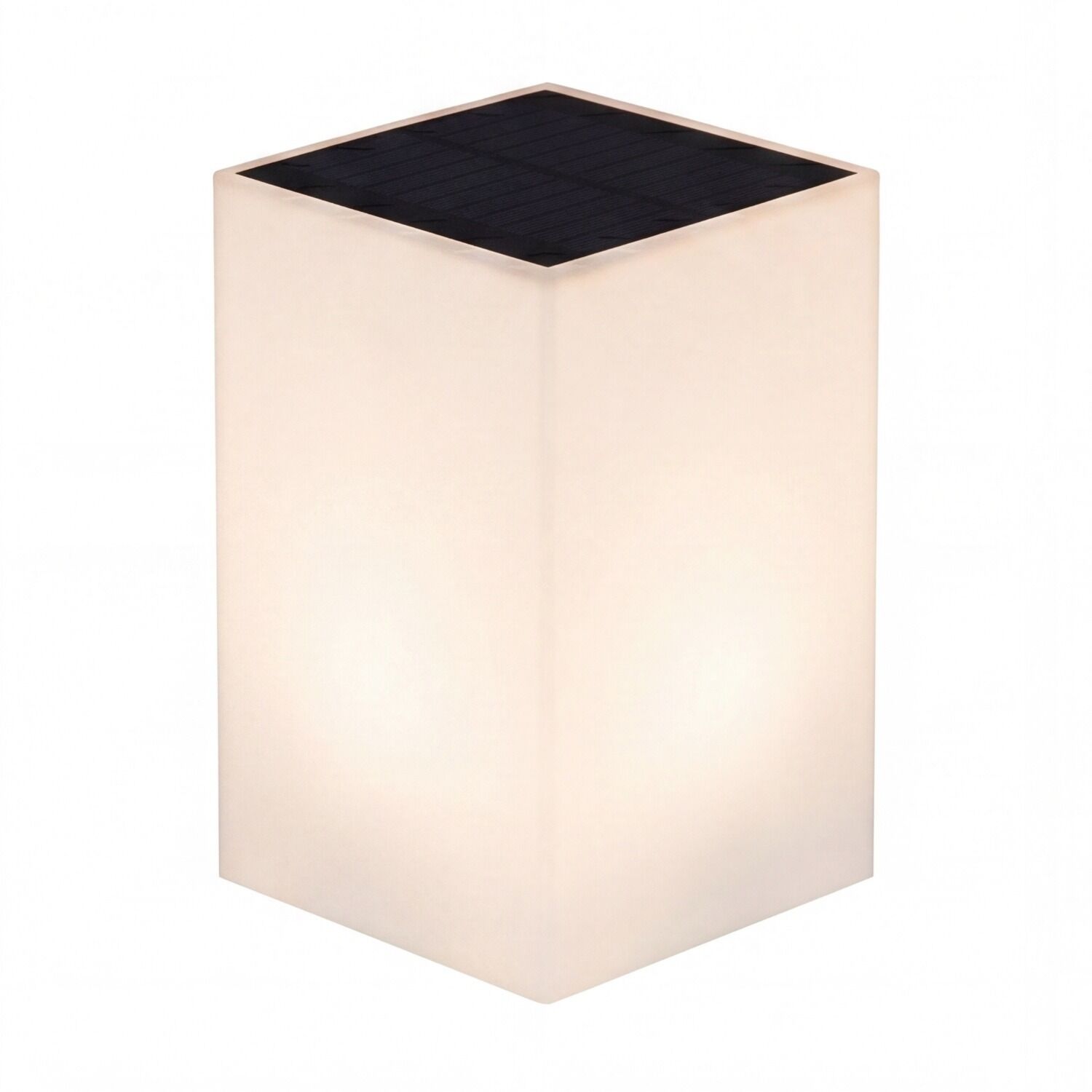 Solarlampe, Außenleuchte, LED, Solar, Kubus