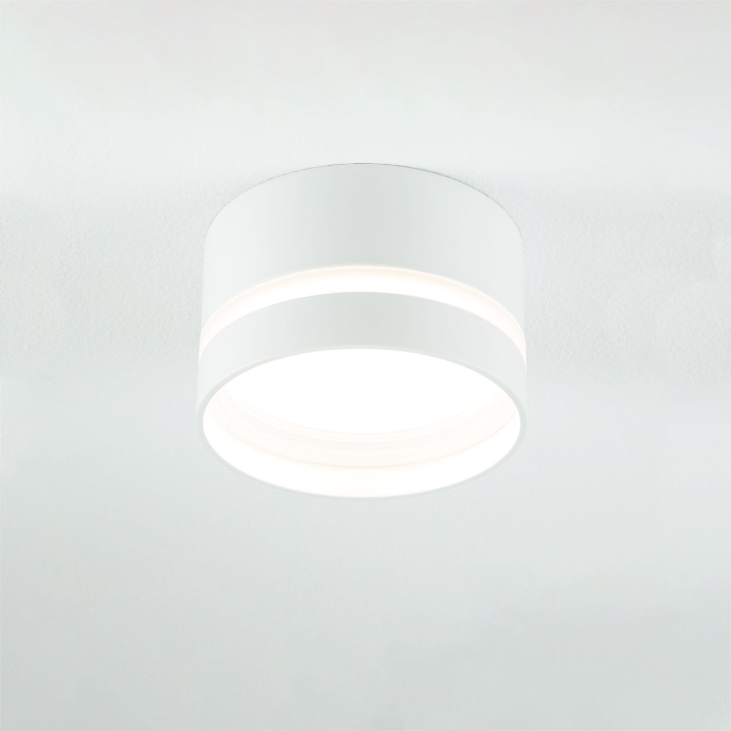 Spot encastré GX53 Ø 8,5 cm Blanc Aluminium Moderne