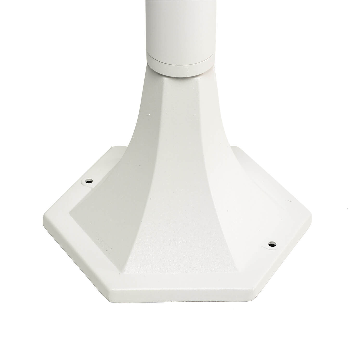 Lampe d'allée rustique avec détecteur de mouvement Blanc BREST