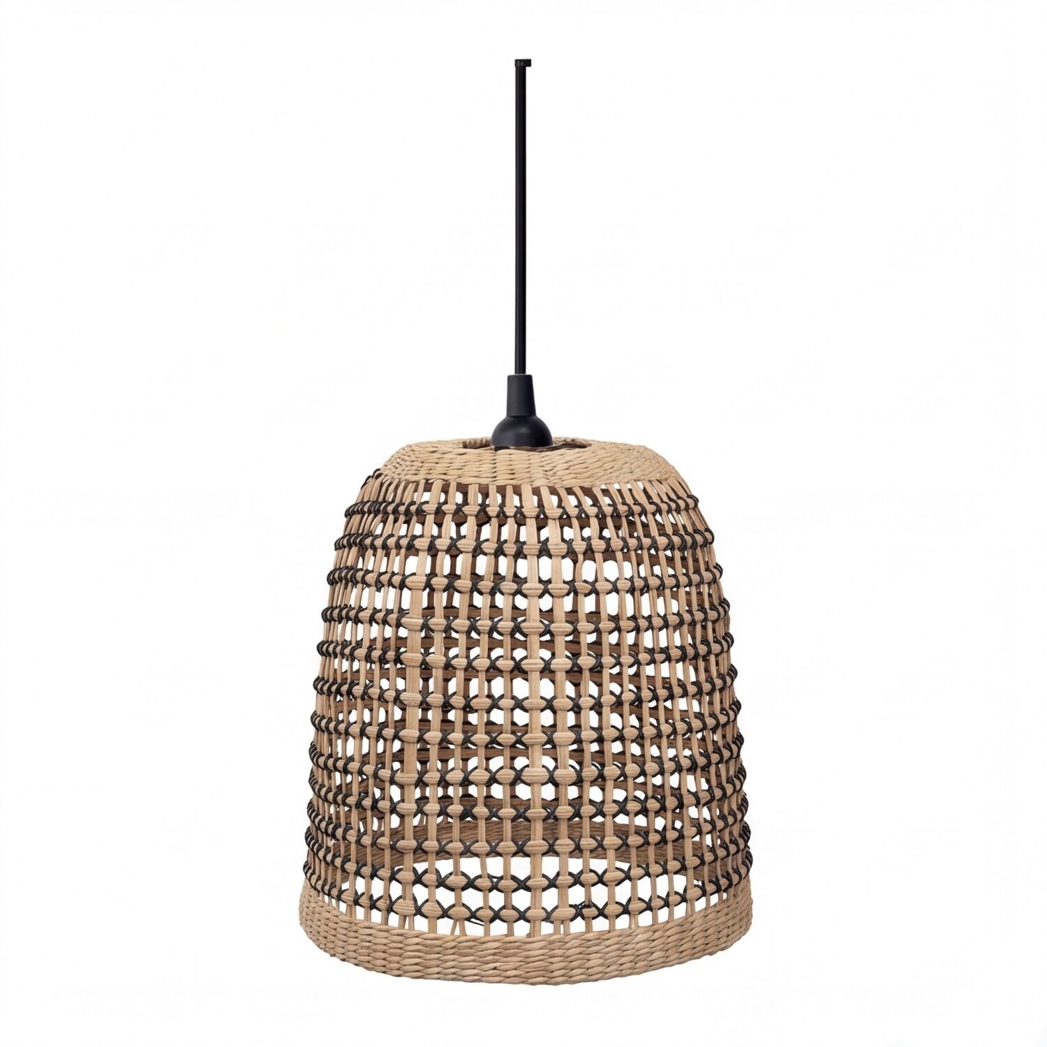 126735-haengeleuchte-aussen-seegras-e27-ip44-d-33-cm-rund-schwarz-natur-modern-pendelleuchte-garten-aussenleuchte-terrasse-1 Lampenpendel, Geflochten, Rattan, Hängeleuchte, naturfarben