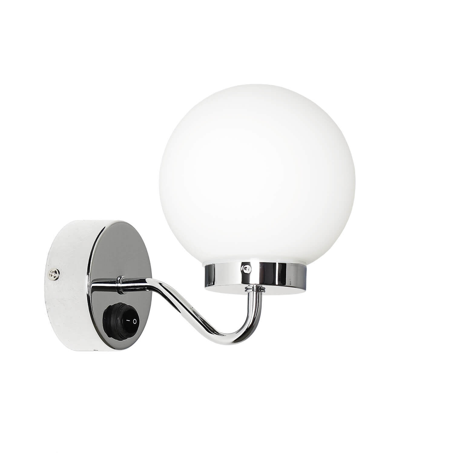 Luminaire de salle de bain Togo en argent