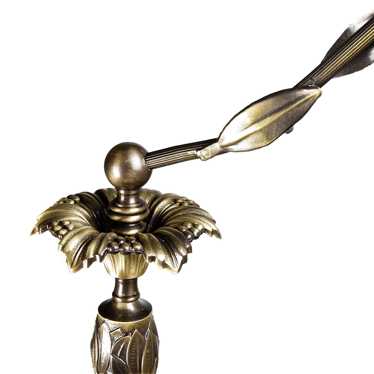 Premium Lampadaire Laiton Bronzé Bronze, Schwert, Waffe, Rauchrohr