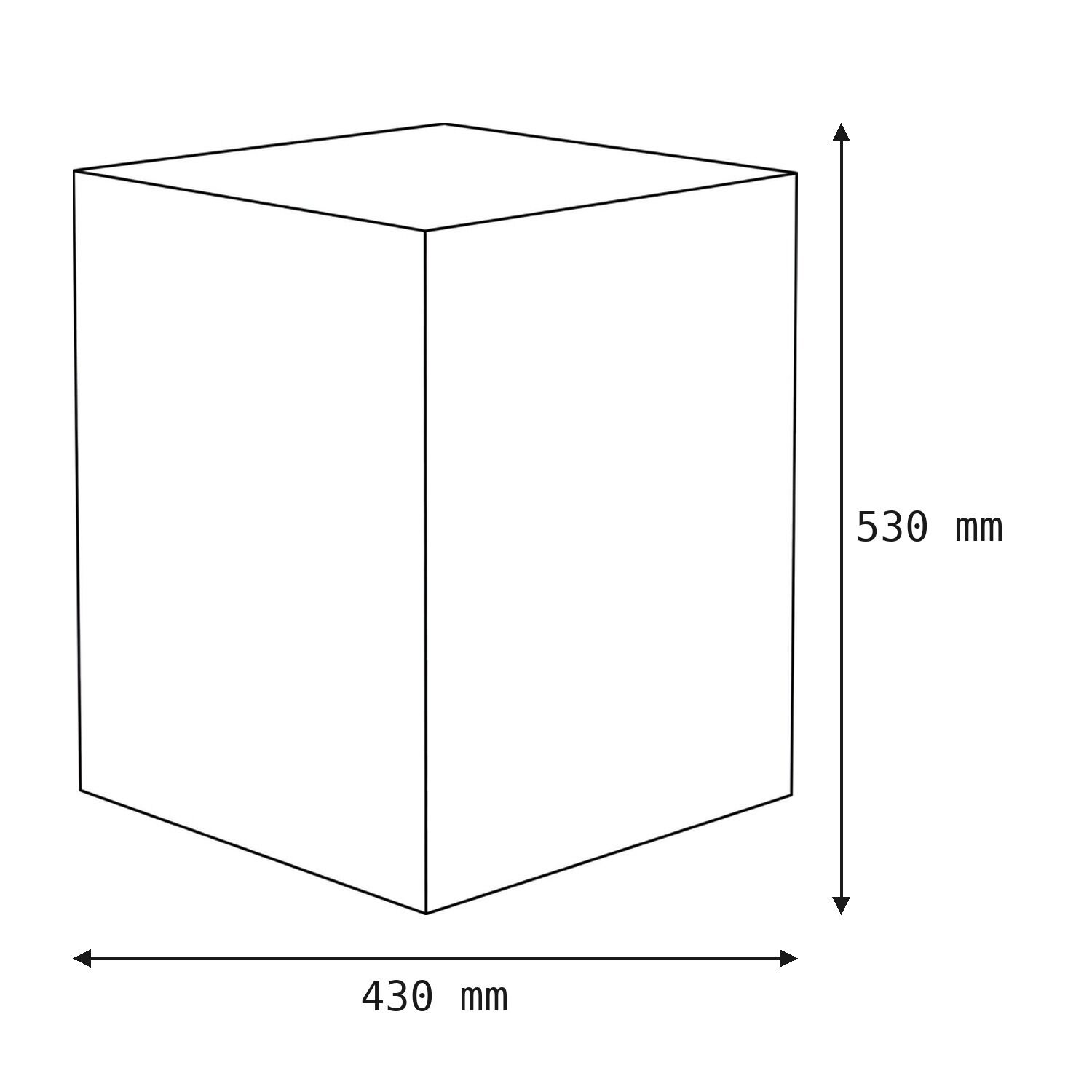 Kartonbox, Movebox, Schachtel, Paketbox, Maße 430x530mm