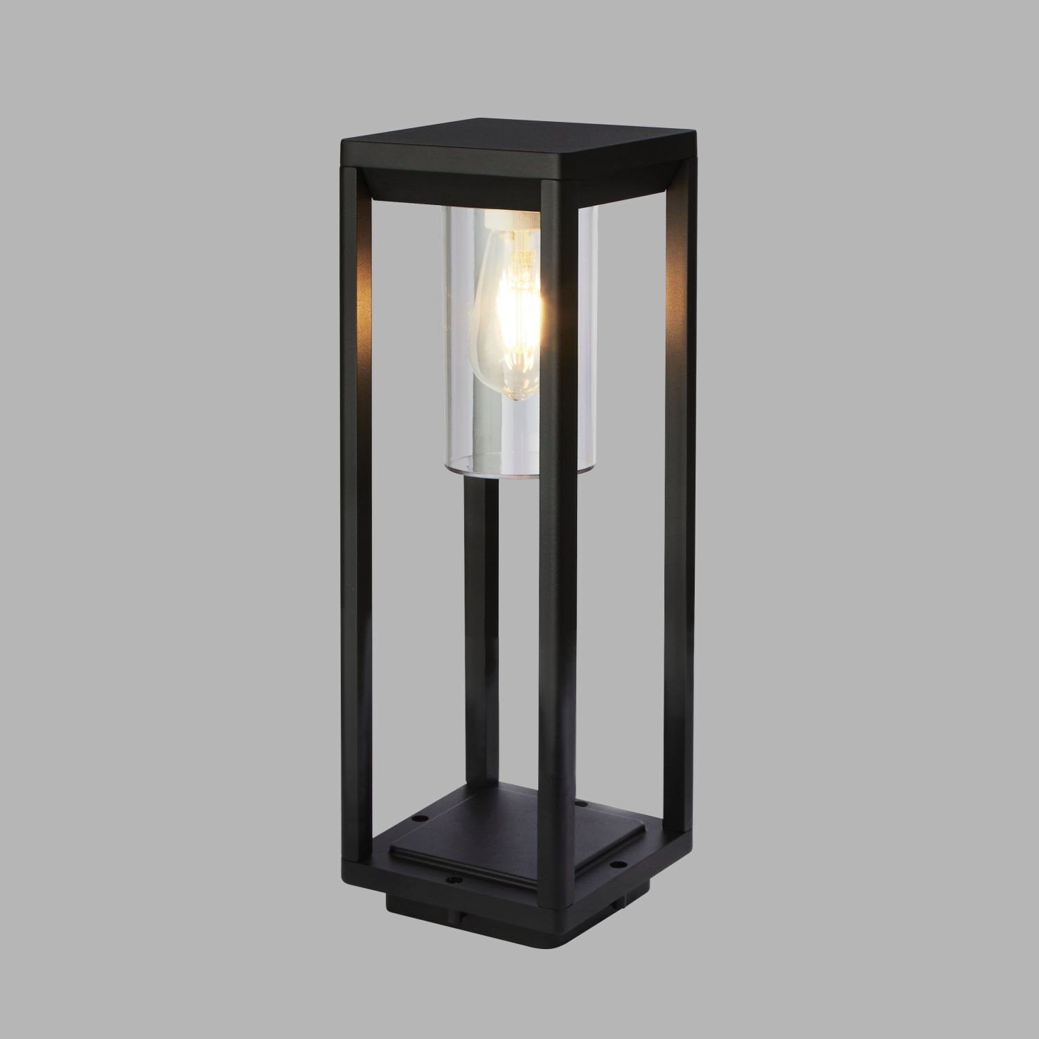 Lampe d'allée IP44 E27 45 cm Noir Moderne BENJAMIN