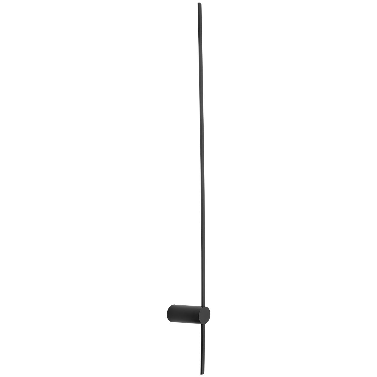 Applique indirecte LED noir 4000 K 570 lm 1,2 m de haut
