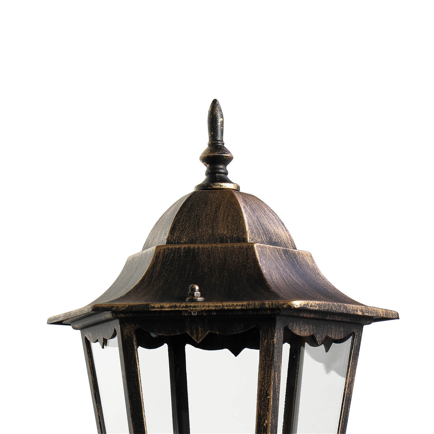 Außen Stehleuchte Schwarz Kupfer wetterfest 1,13m BRISTOL II Lampe, Lampenschirm