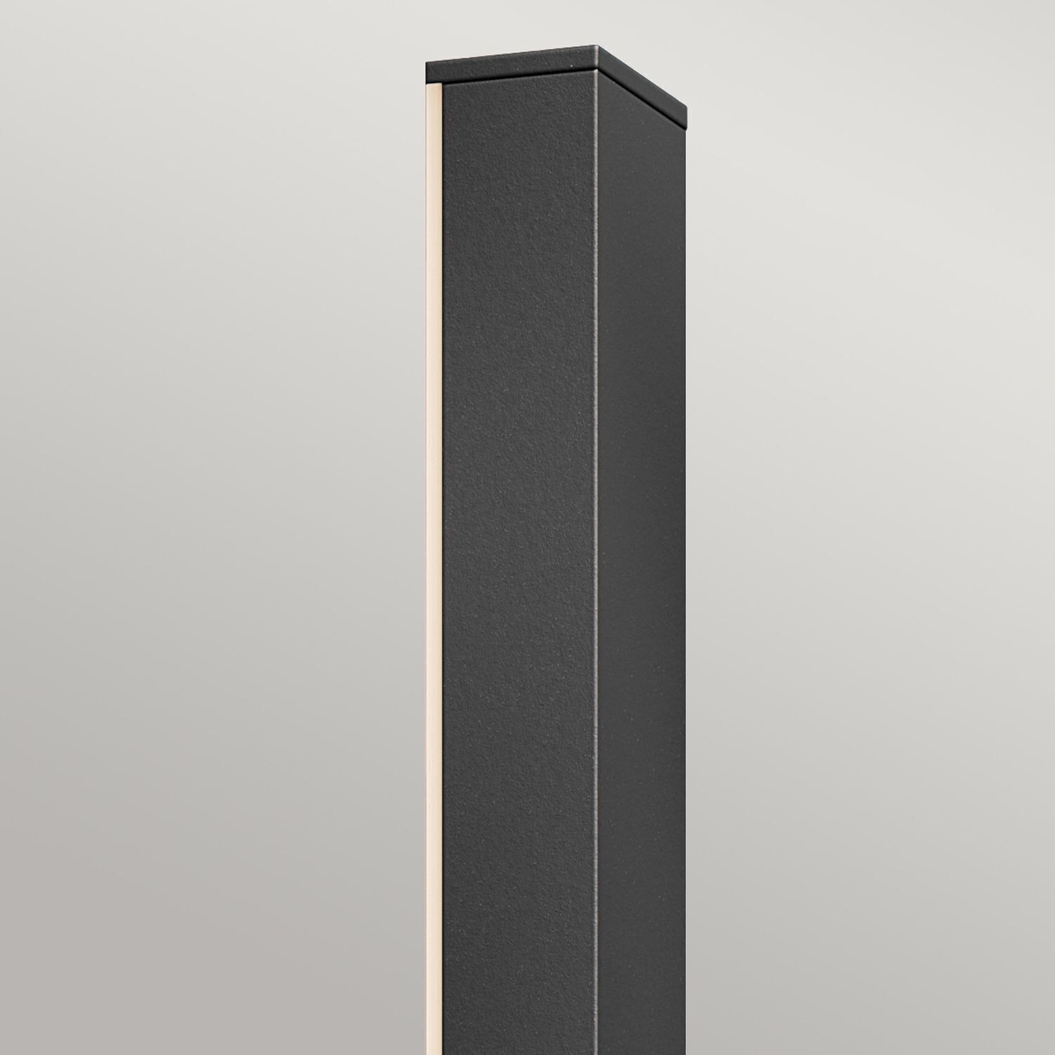 Applique extérieure LED aluminium H : 56 cm IP44 noir indirect Kabinett, Mobiliar, Töpferei