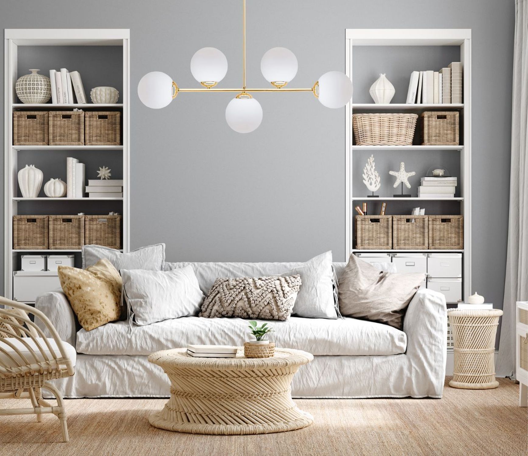 Dekoration für Zuhause, Kissen, Mobiliar, Wohnzimmer, Couch