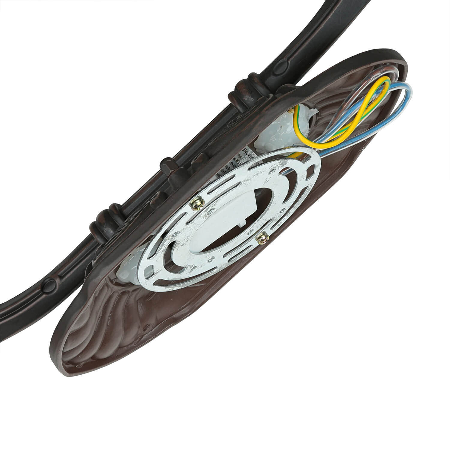 Lampe murale extérieure en bronze rustique IP44 Maison Cour