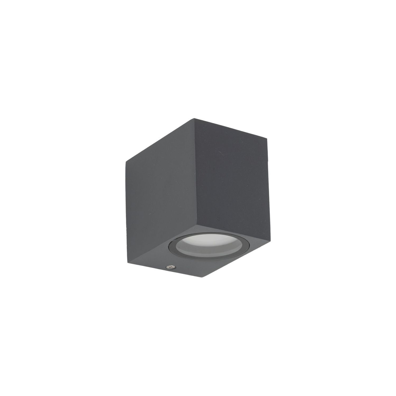 Applique murale extérieure Downlight Gris Métal IP44 GU10 H:8 cm Deckenleuchte, Elektronik, Sprecher