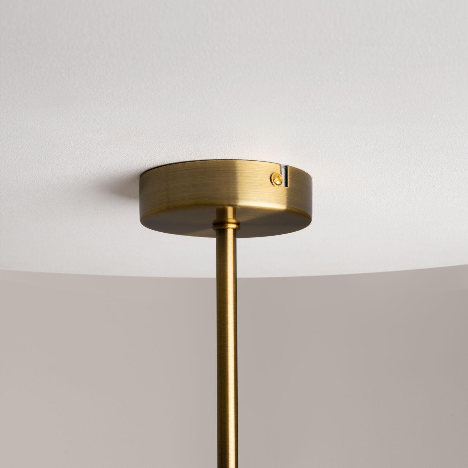 Lampe à suspendre verre métal G9 H : max. 97 cm en laiton