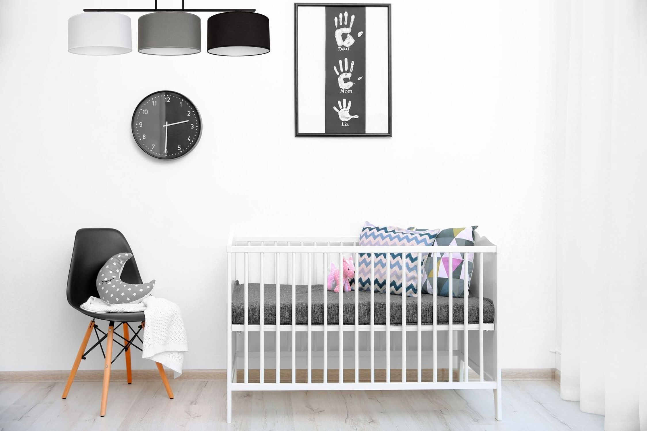 Krippe, Mobiliar, Bett für Säuglinge, Drinnen, Gärtnerei