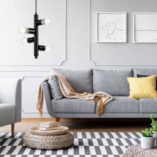 Dekoration für Zuhause, Couch, Kissen, Wohnzimmer, Teppich