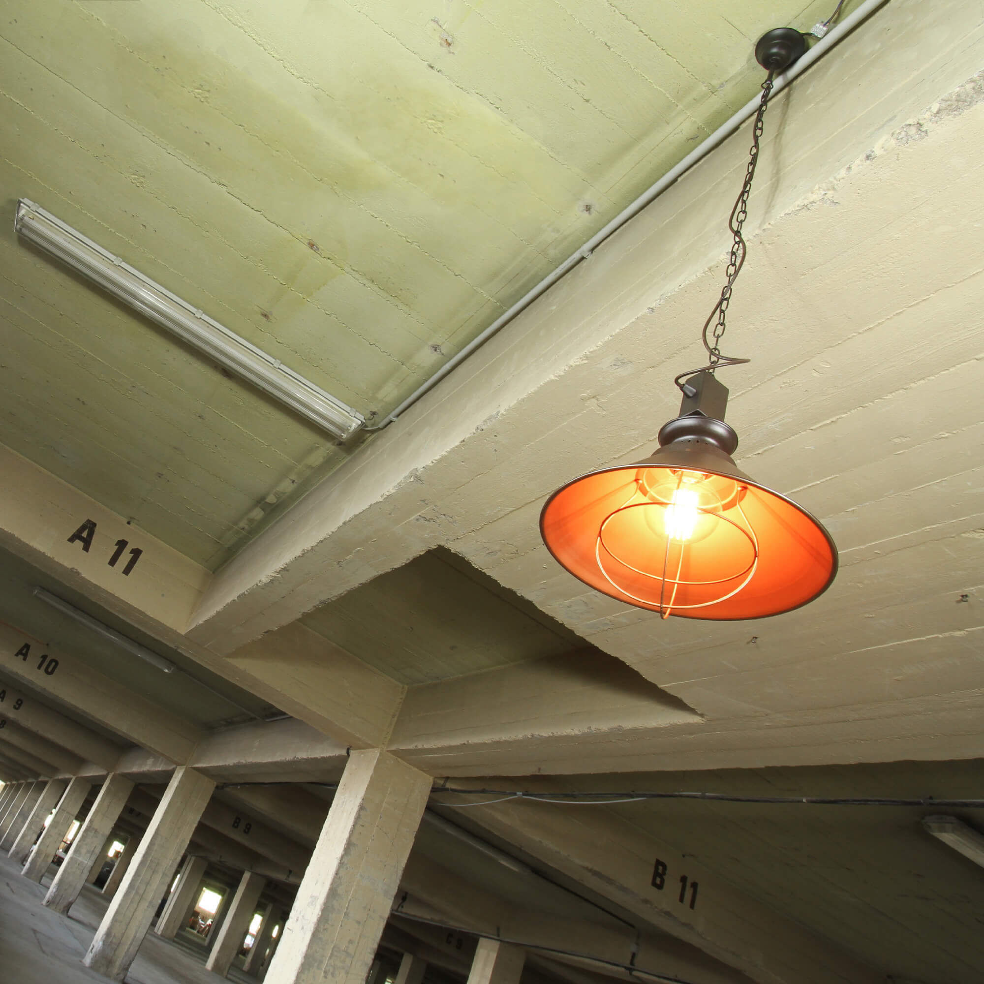 Loft Lampe à suspendre avec chaîne marron/cuivre Leuchte, Lampe