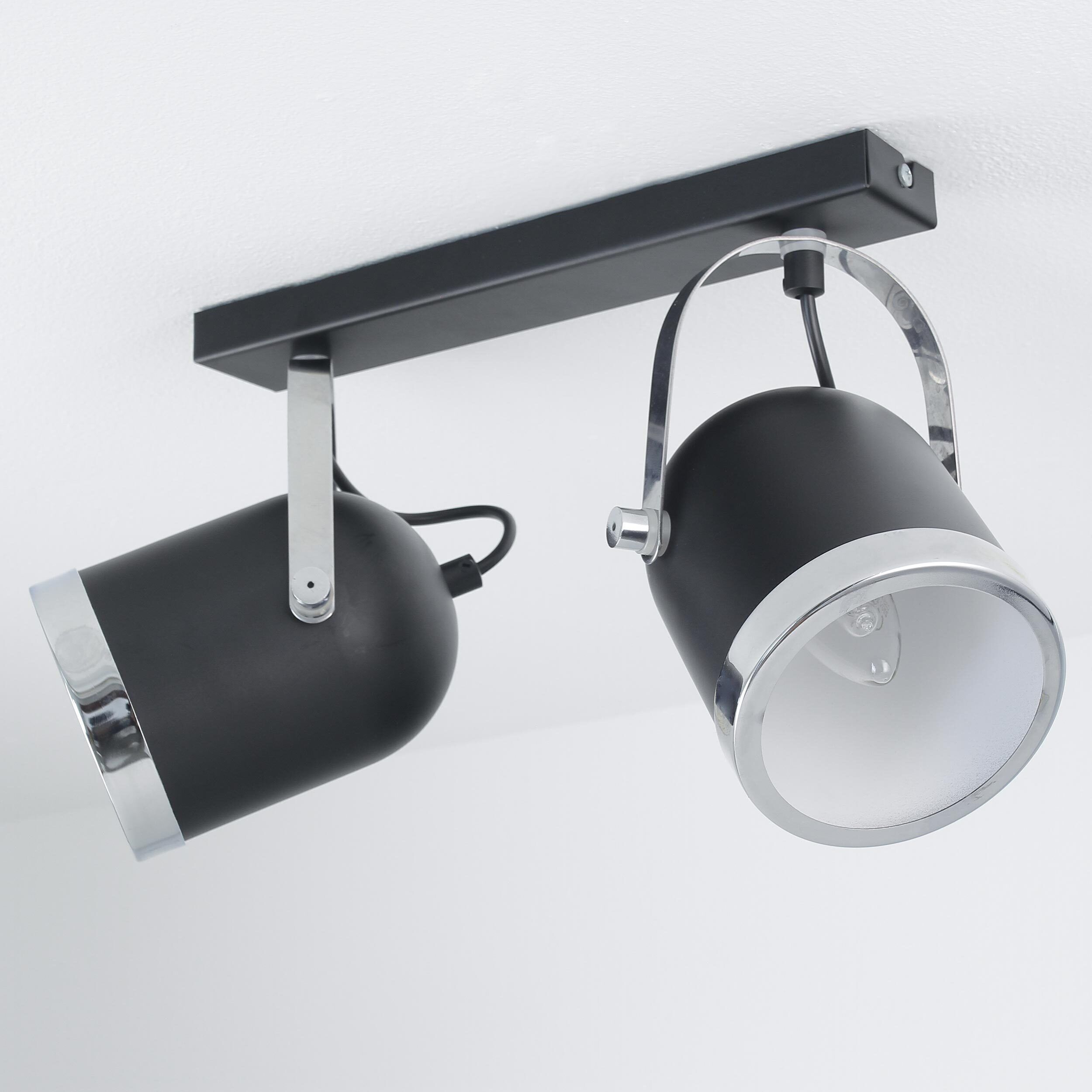 Spotstrahler NEO in Schwarz 2-flmg Beleuchtung, Lampe