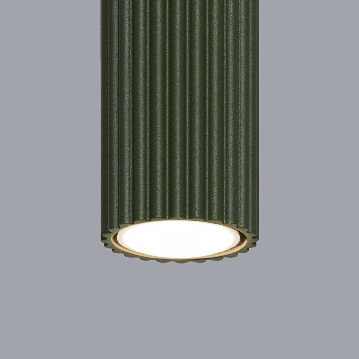 Spot Lampe plafond apparent Ø 6,5 cm H : 30 cm GU10 Aluminium