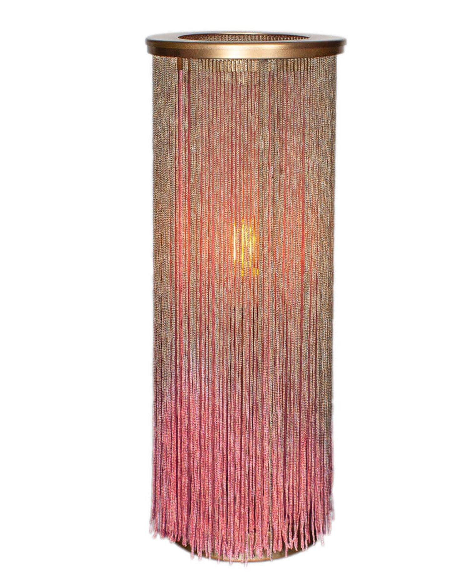 Tischlampe, Lampe, Filament, Korbständer, Dekorlampe