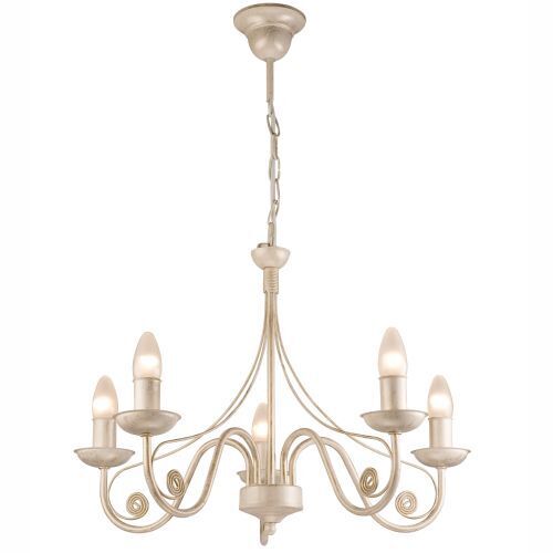 Lustre Blanc Métal Rustique Lampe de table à manger