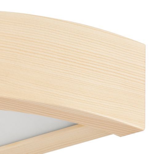 Applique couloir Lampe en bois Marron Moderne 40cm