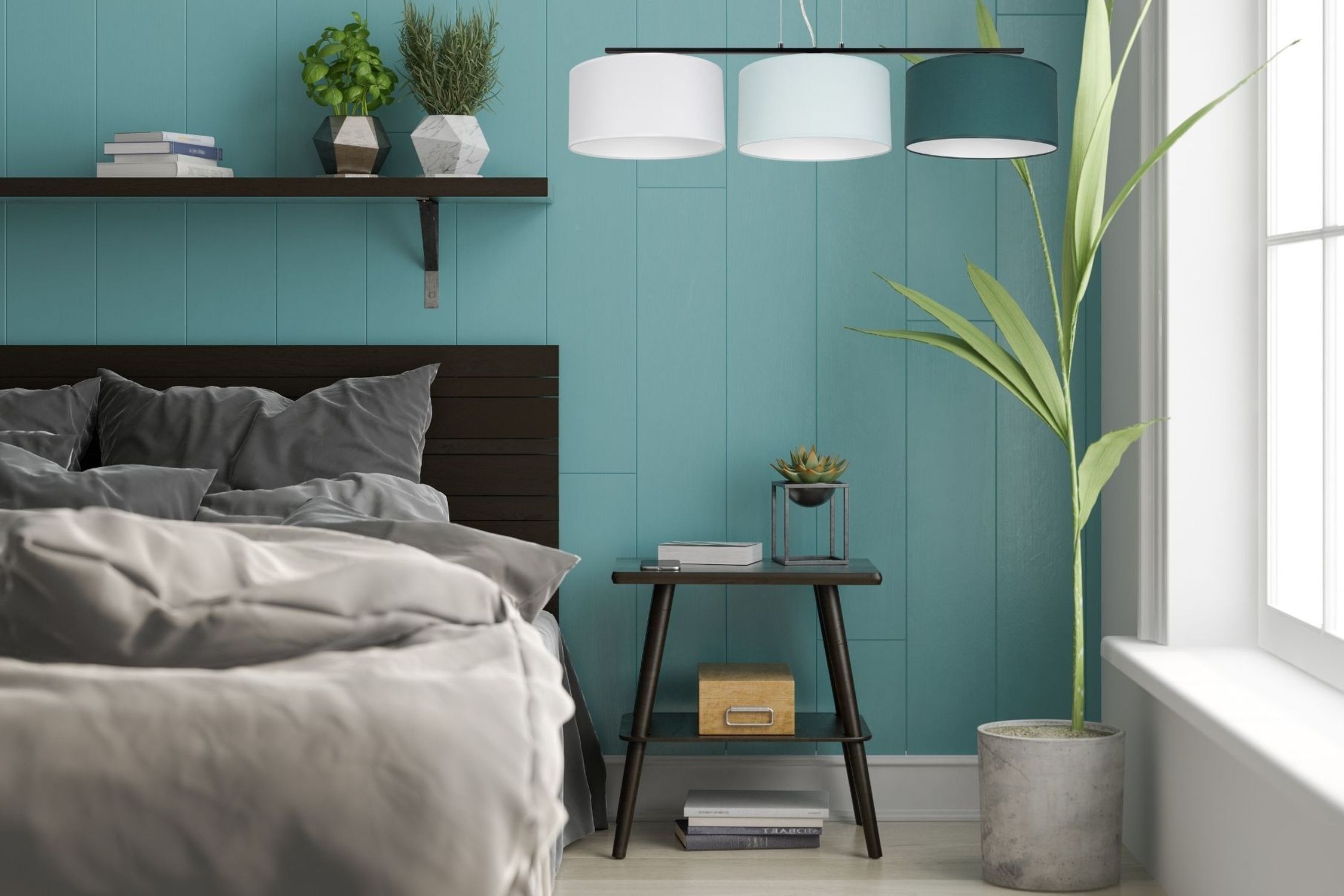 Drinnen, Innenarchitektur, Lampe, Pflanze