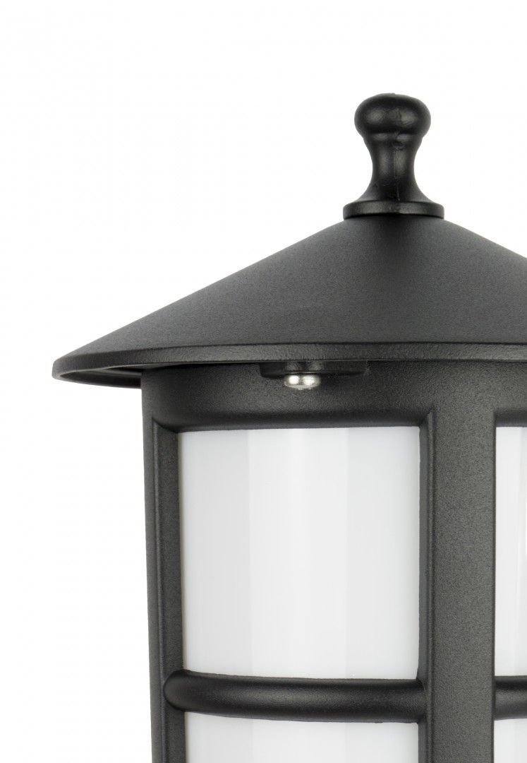 Lampe d'extérieur rustique 71cm résistante à la pluie noire E27
