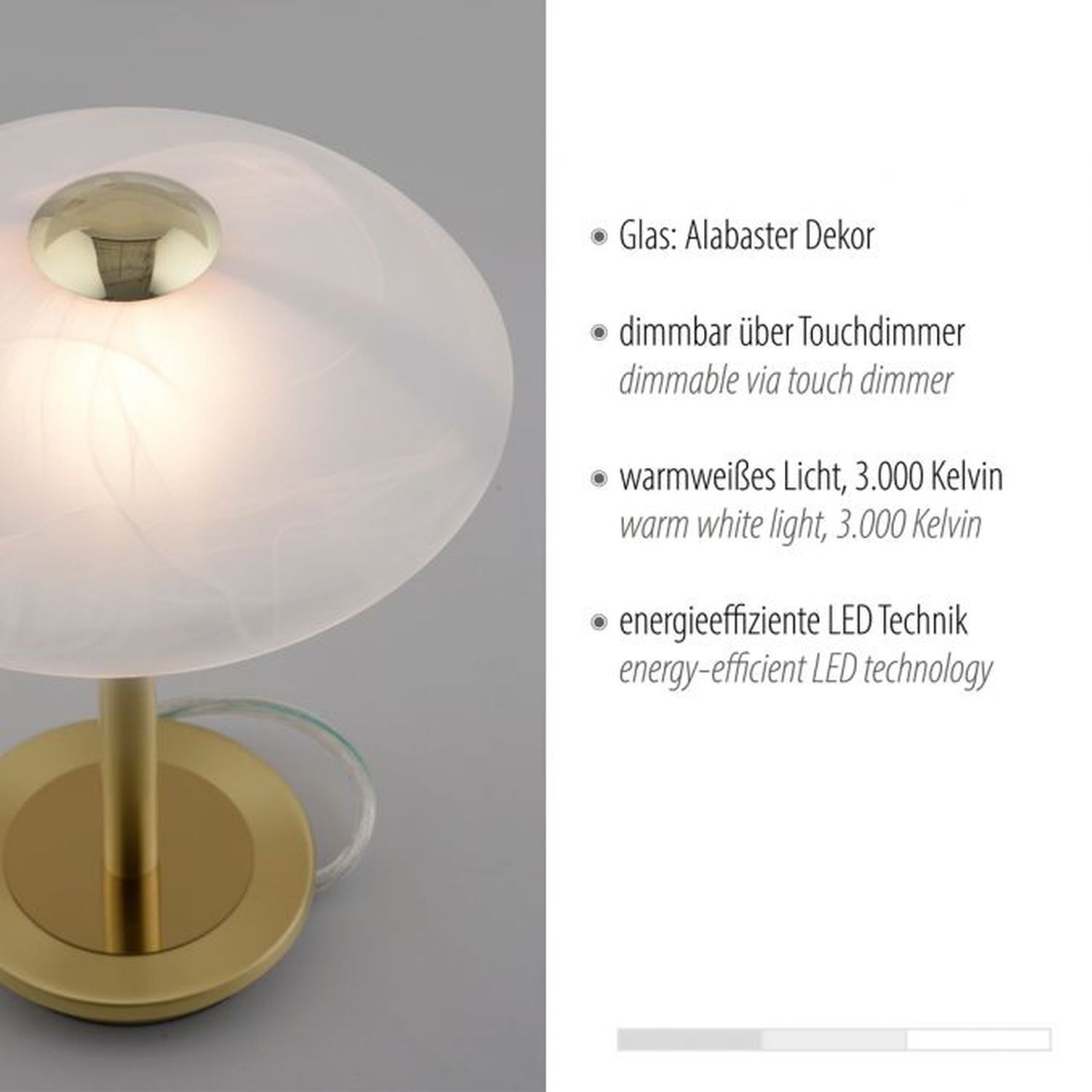 Lampe, Tischlampe, Klebeband