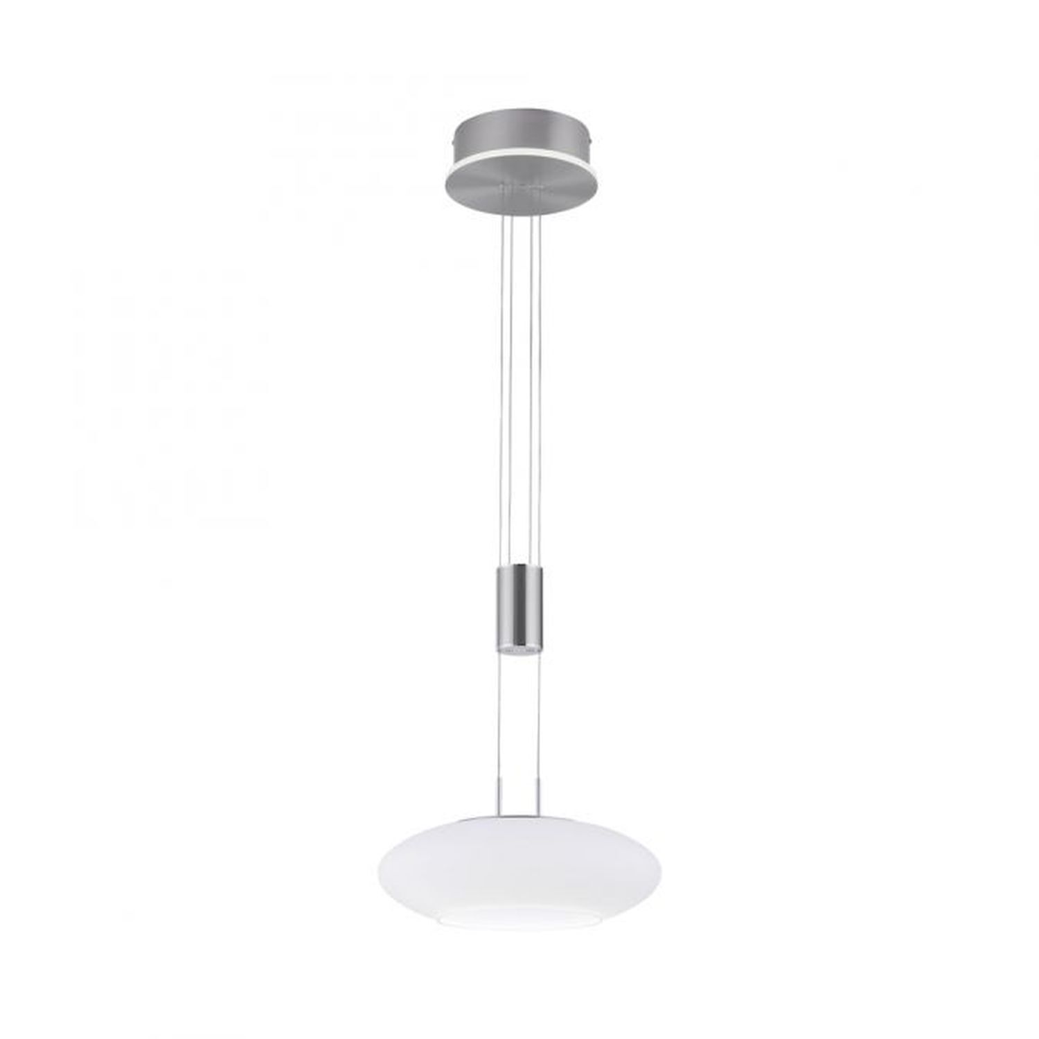 LED Hängelampe Glasschirm dimmbar Fernbedienung 4350 lm Deckenleuchte, Lampe
