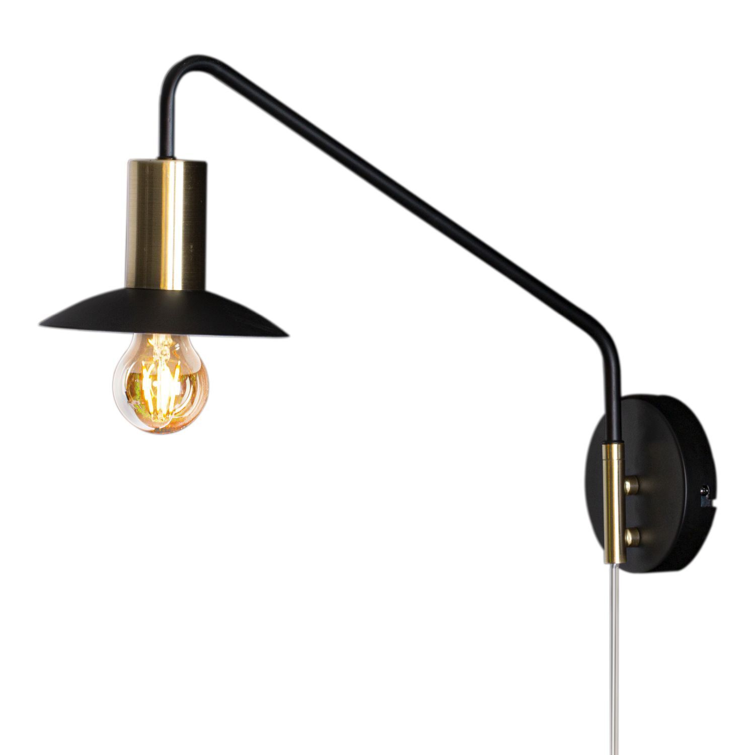 Wandleuchte, Wandlampe, E27 Leuchte, Metall, einzigartige Form