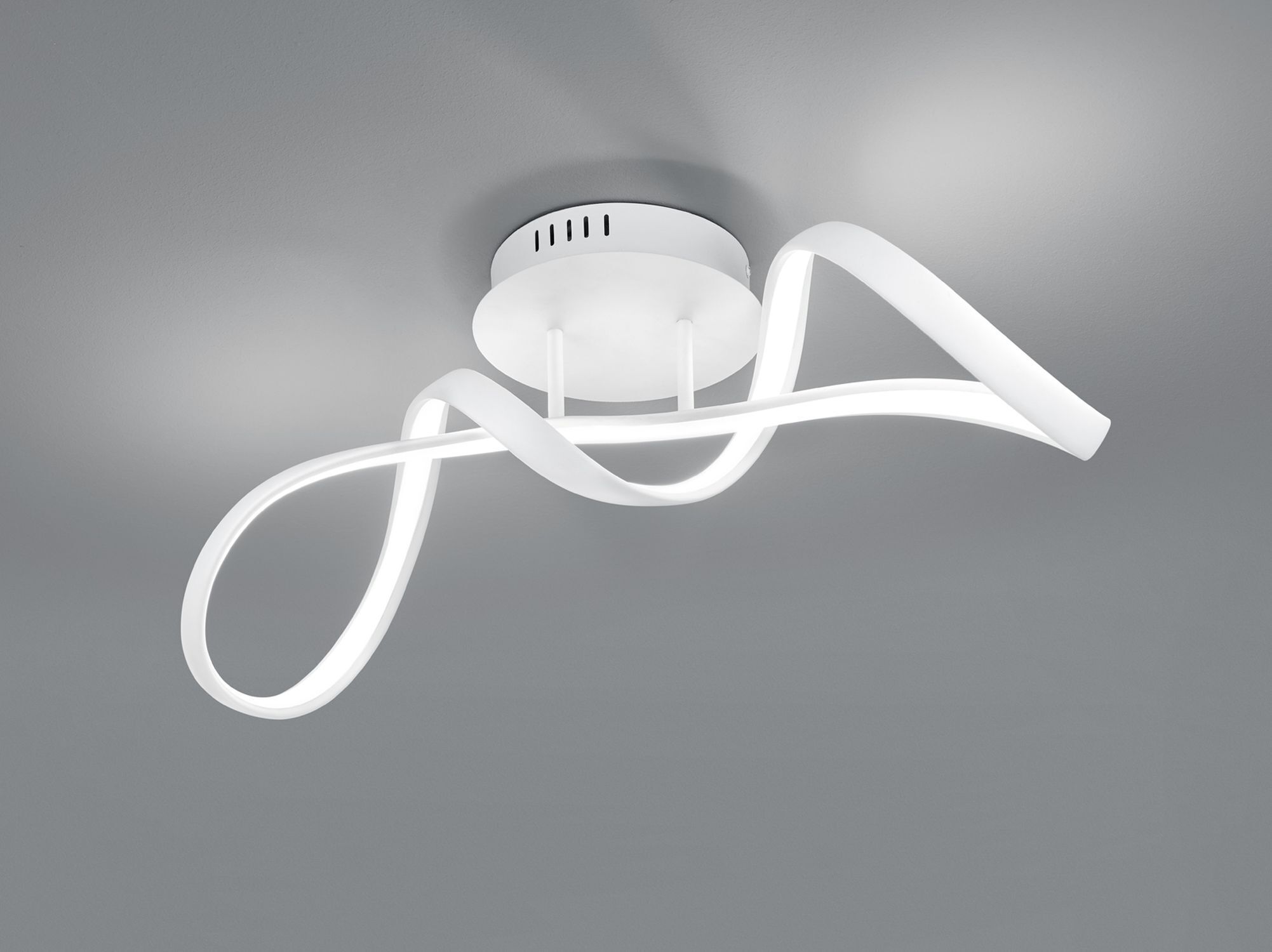 Plafonnier LED blanc dimmable L:60 cm 28 W 3400 lm