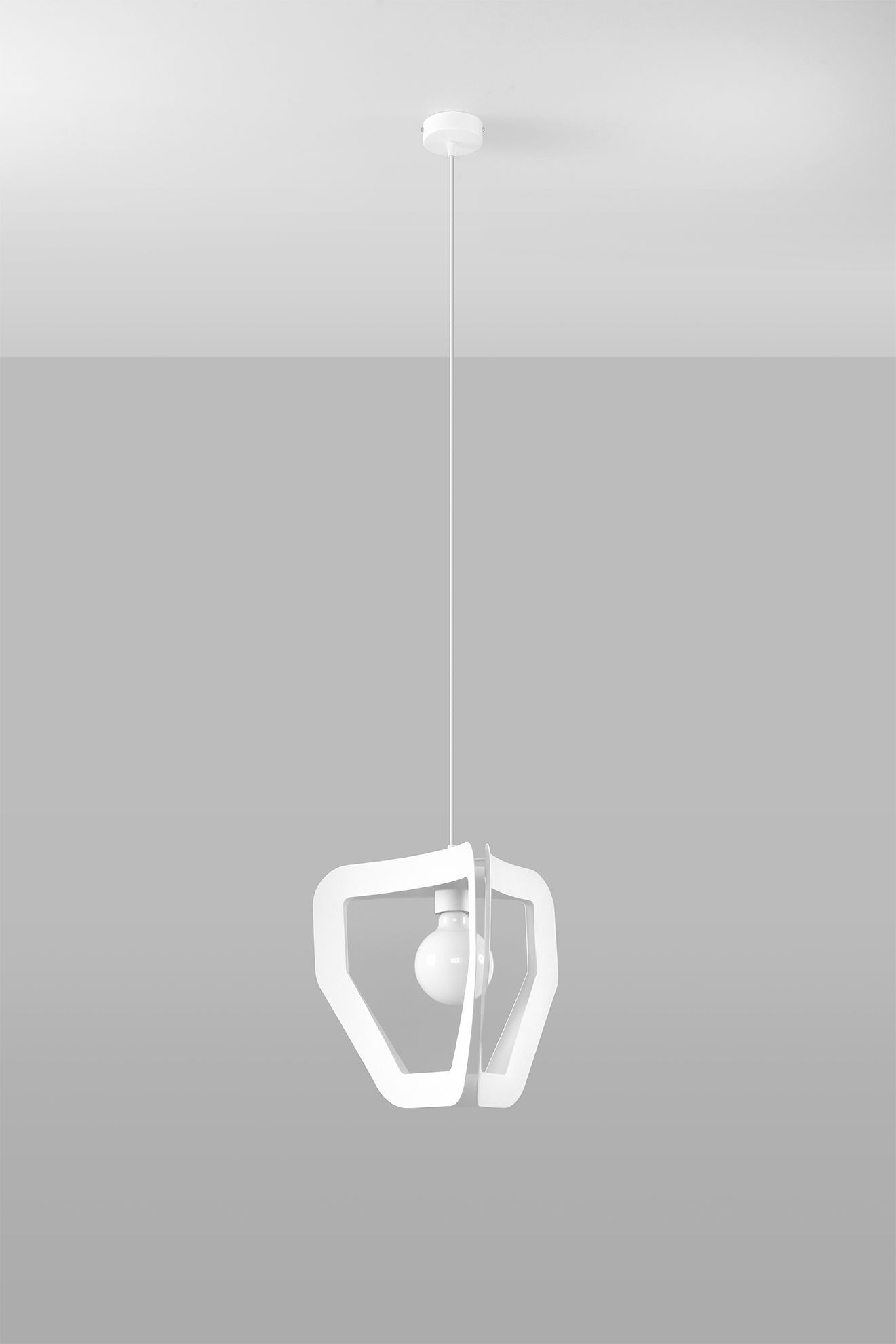 Suspension Blanc Moderne pour E27 Métal décoratif