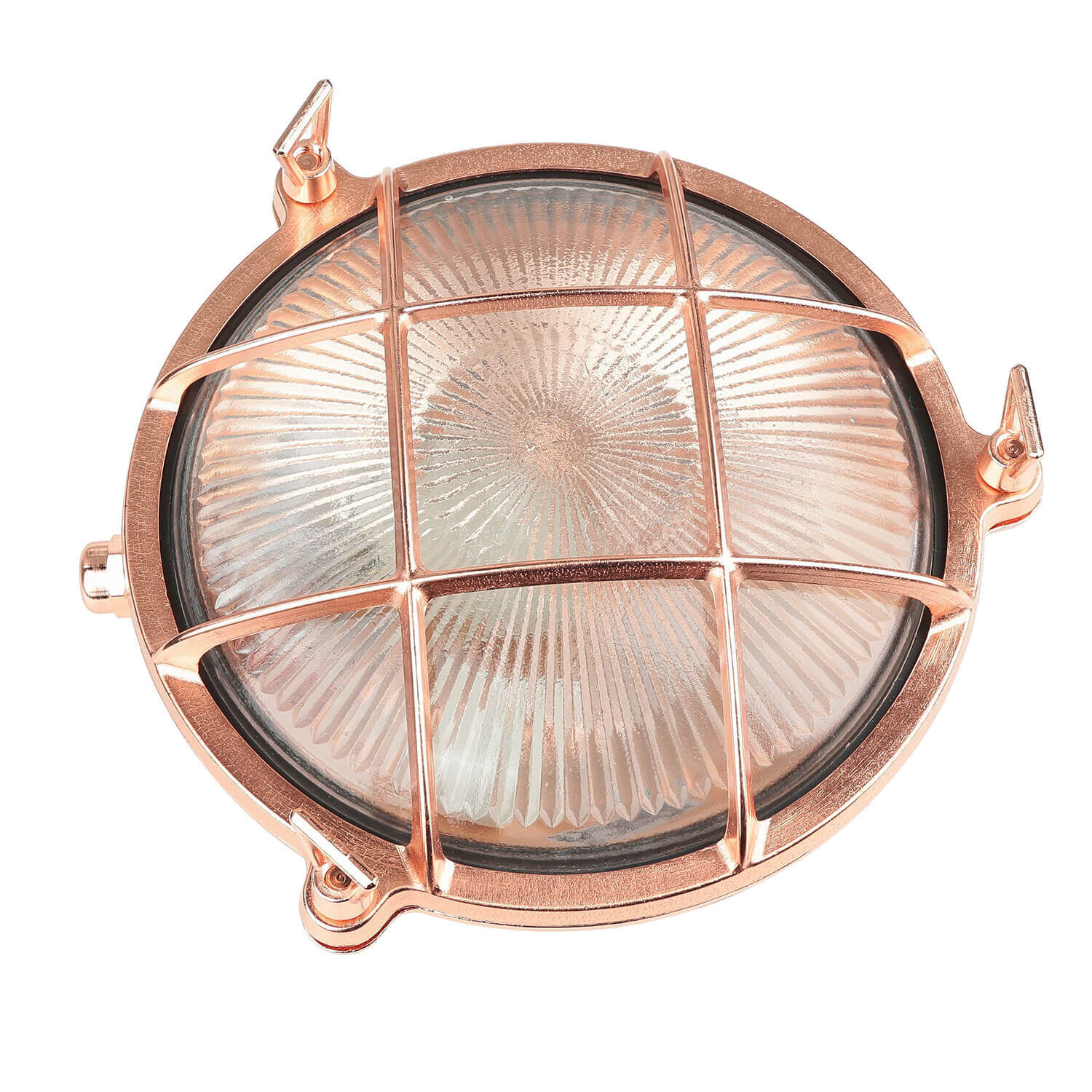 aussen-wandleuchte-aussenlampe-bullauge-serifos-messing-kupfer-maritim-4.jpg runder, roségold, gitterschutz, Glassenspiegel, Industrie