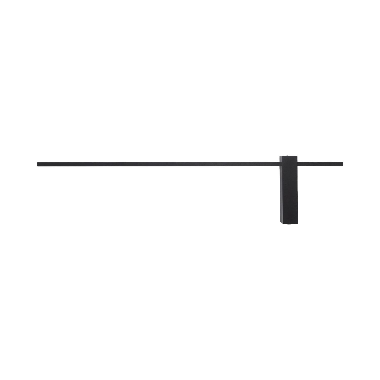 Applique LED indirecte 120 cm de long Noir 4000 K