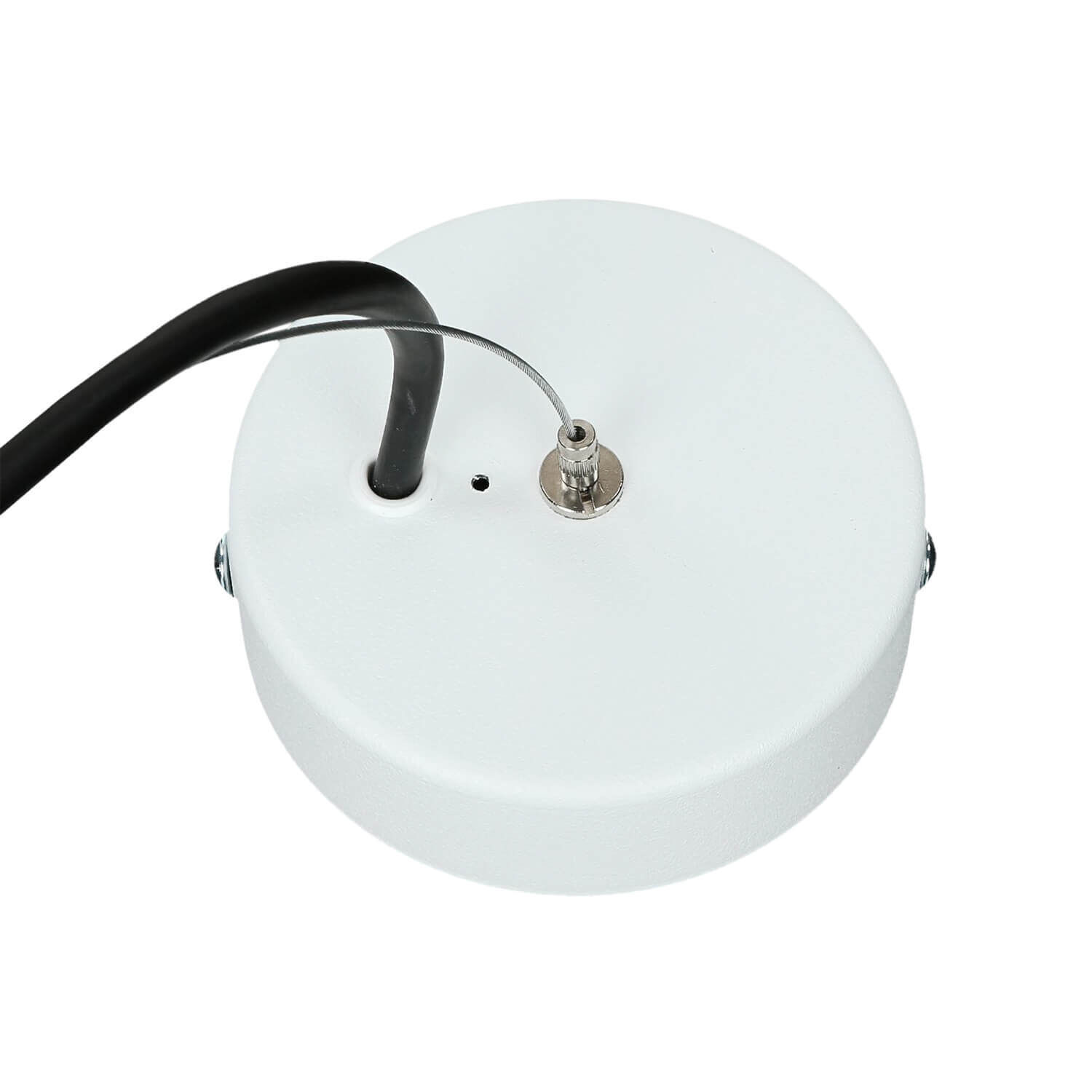 Grande lampe à suspendre pour l'extérieur en blanc Ø60cm