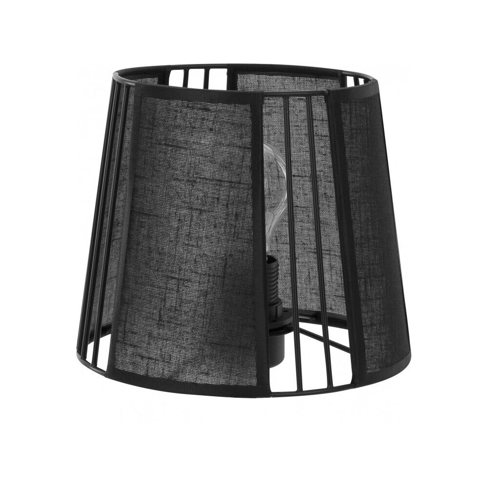 Abat-jour tissu métal pour lampe de table Ø20cm SADI