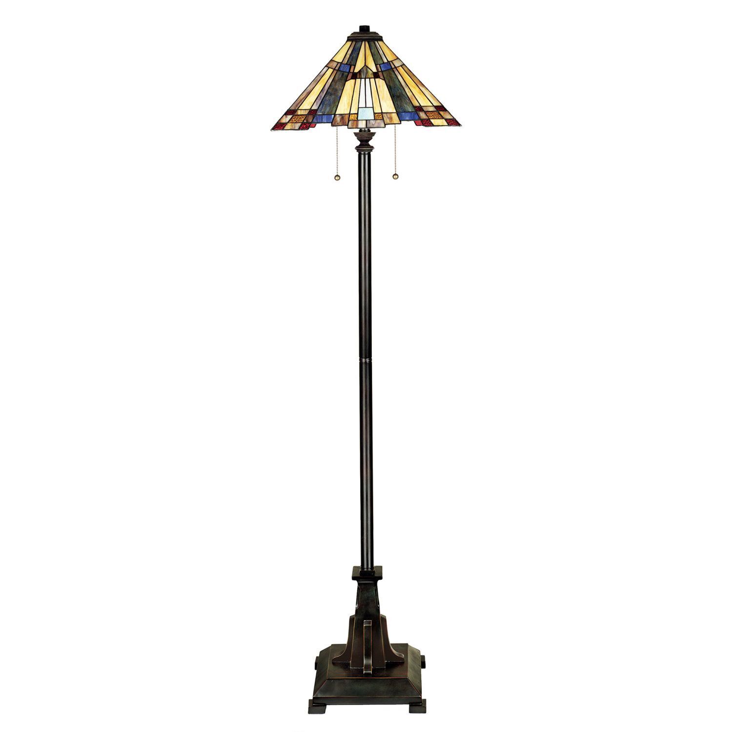 Lampadaire style Tiffany Bronze 158cm Lampe de plancher