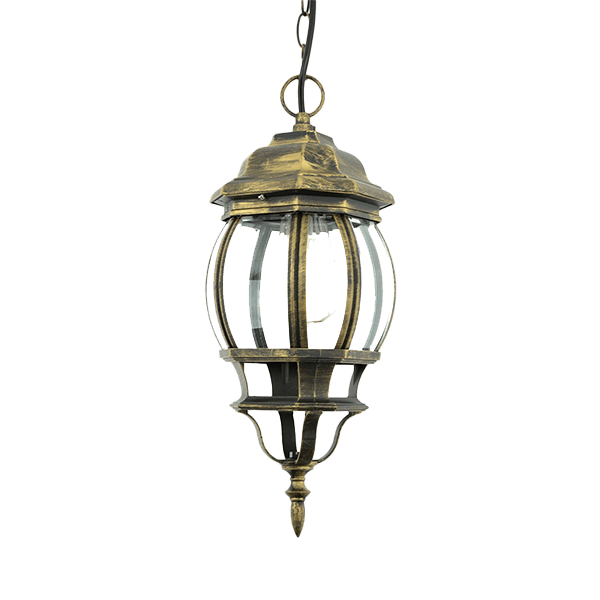 Lampes suspendues Extérieur Antique Hängeleuchte, Laterne, Metall, Vintage, Öllampe