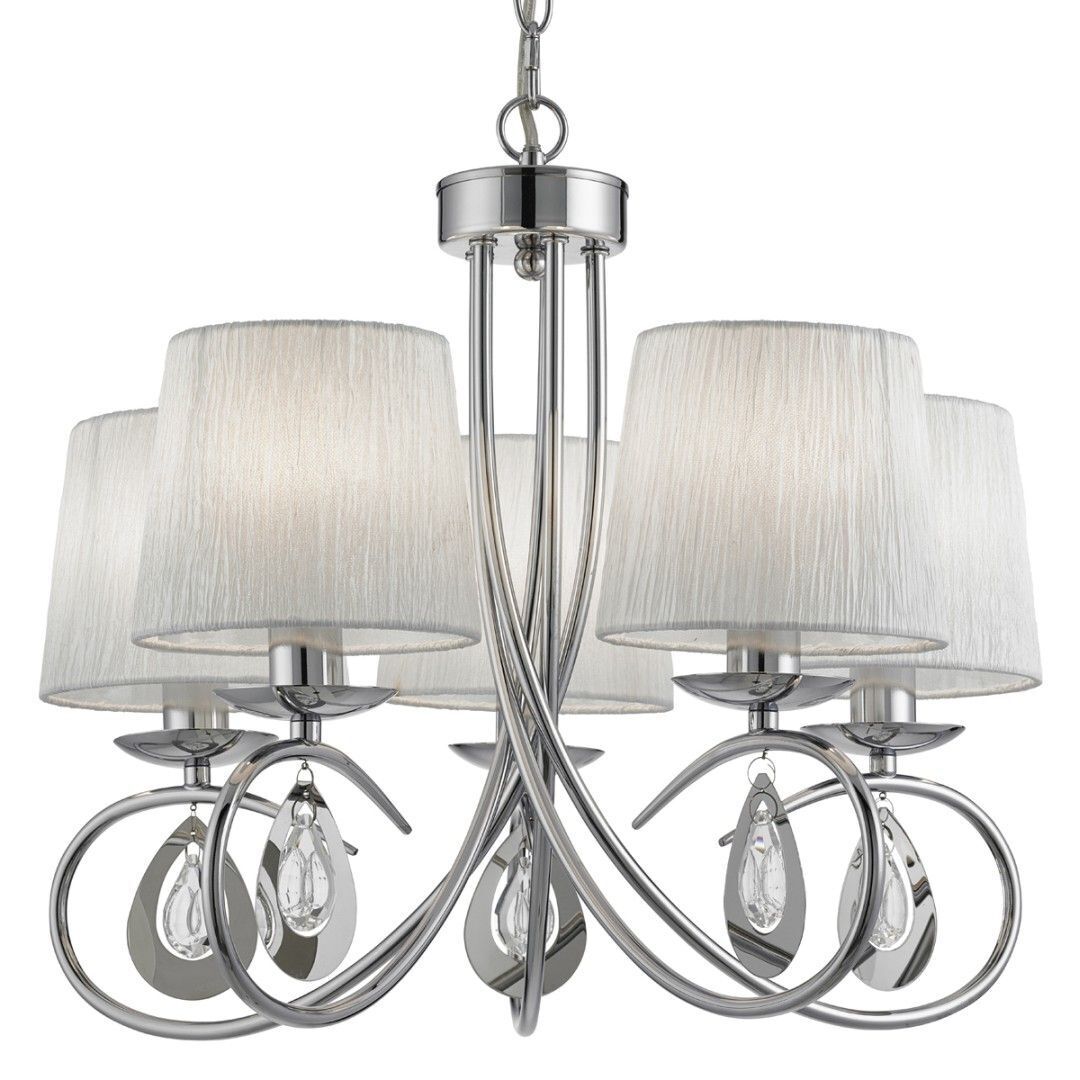 Lustre classique AUB en chrome