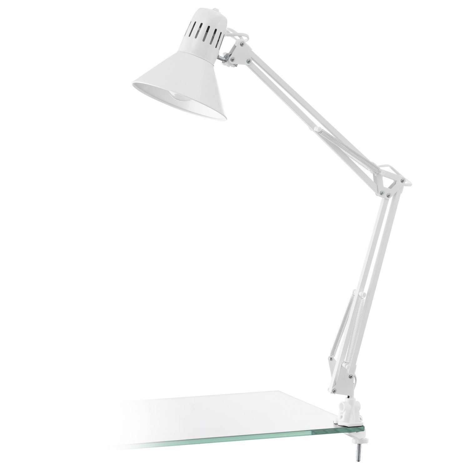 Lampe de table Firmo Blanc Brillant