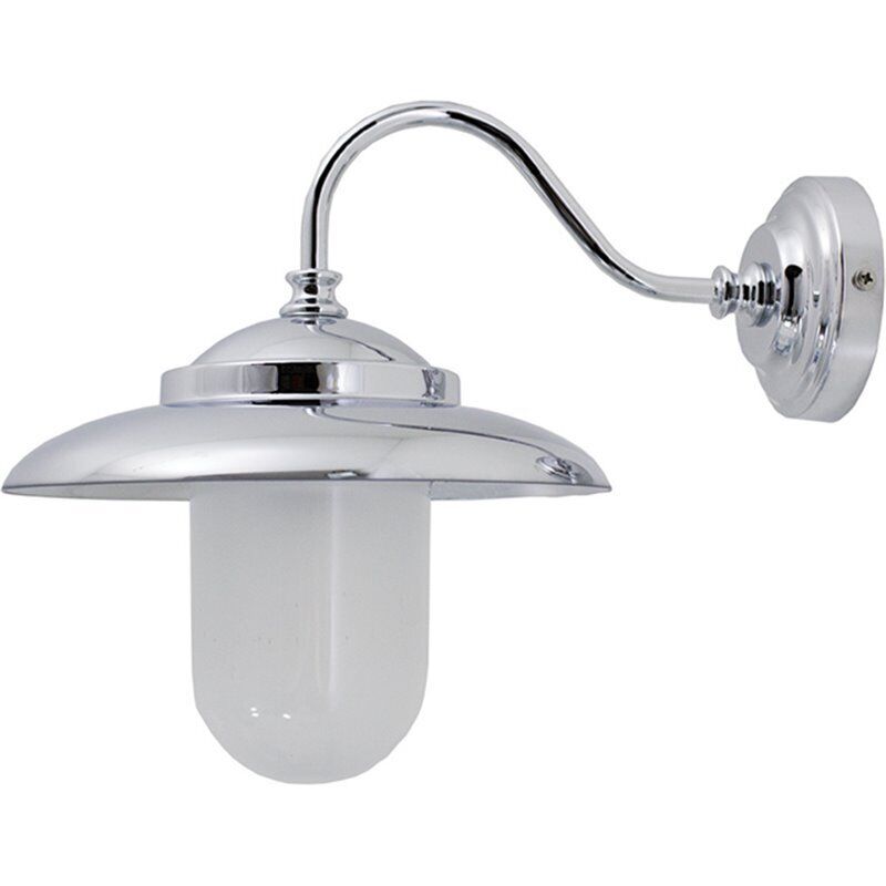 Applique extérieure chrome en laiton Hof Maritim