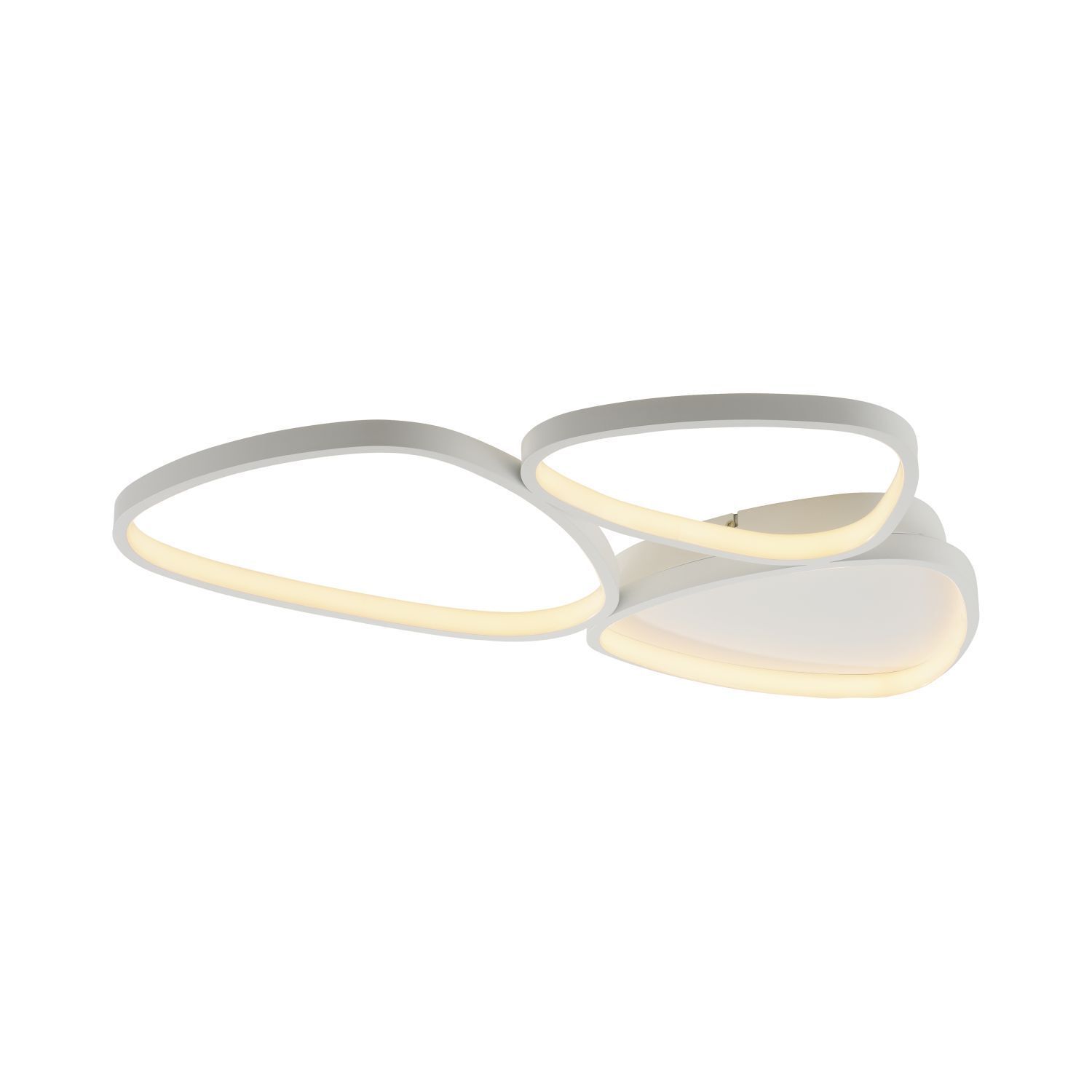 Plafonnier LED Blanc Métal 3000 K 3800 lm L:69,5 cm