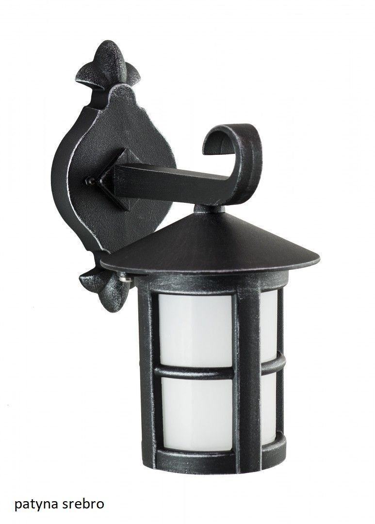 Lampe d'extérieur rustique KINGFISHER IP43 noir E27