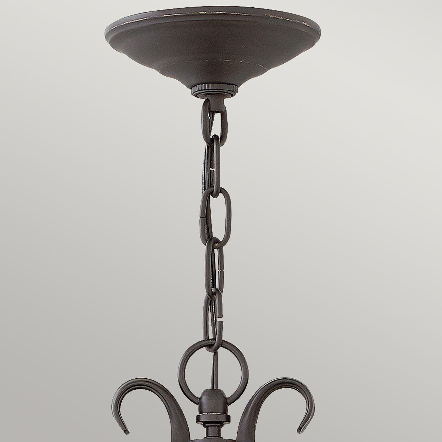 Suspension extérieure verre aluminium E14 IP44 30,1 cm de large
