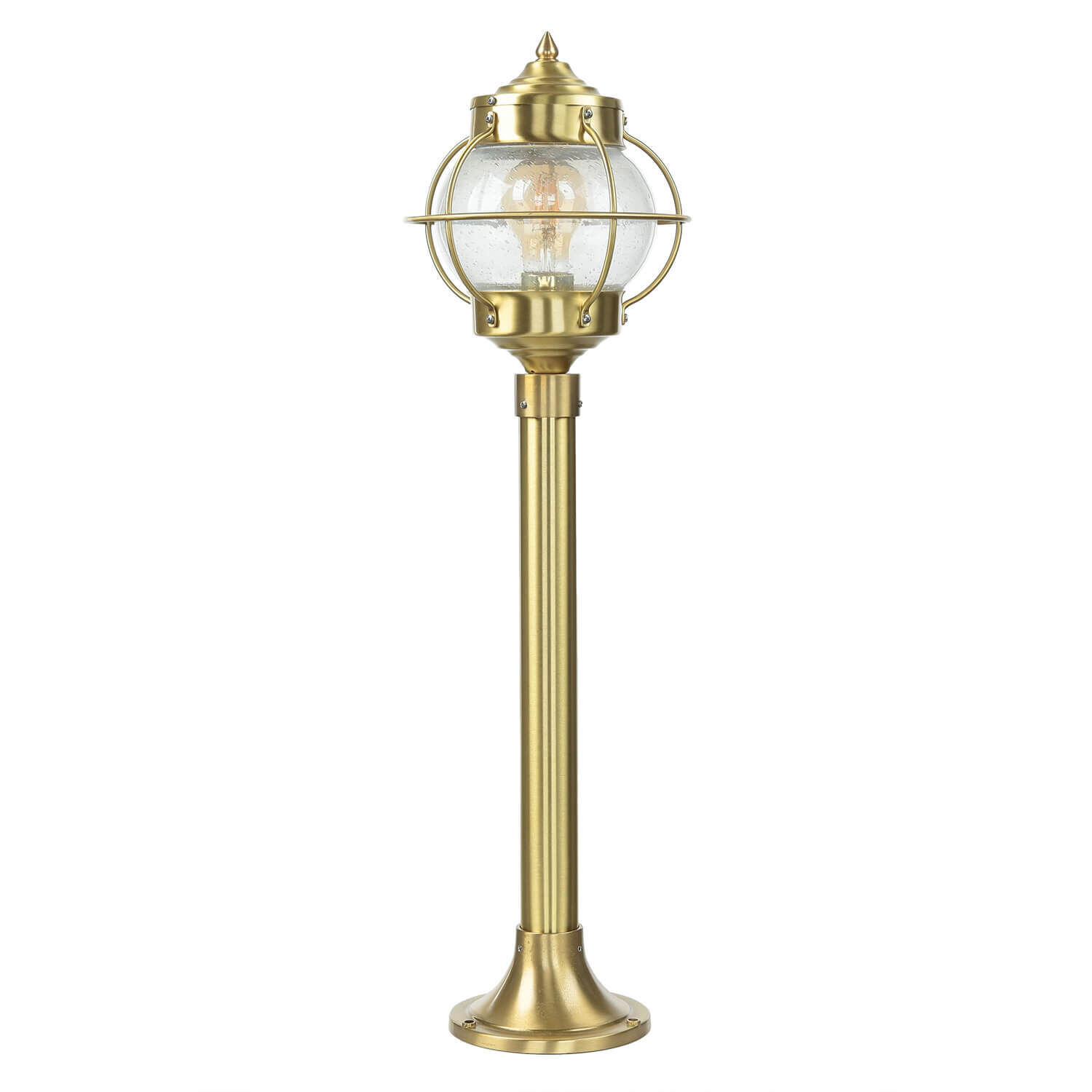 Lampe de jardin laiton H:65cm Maritim résistant aux intempéries