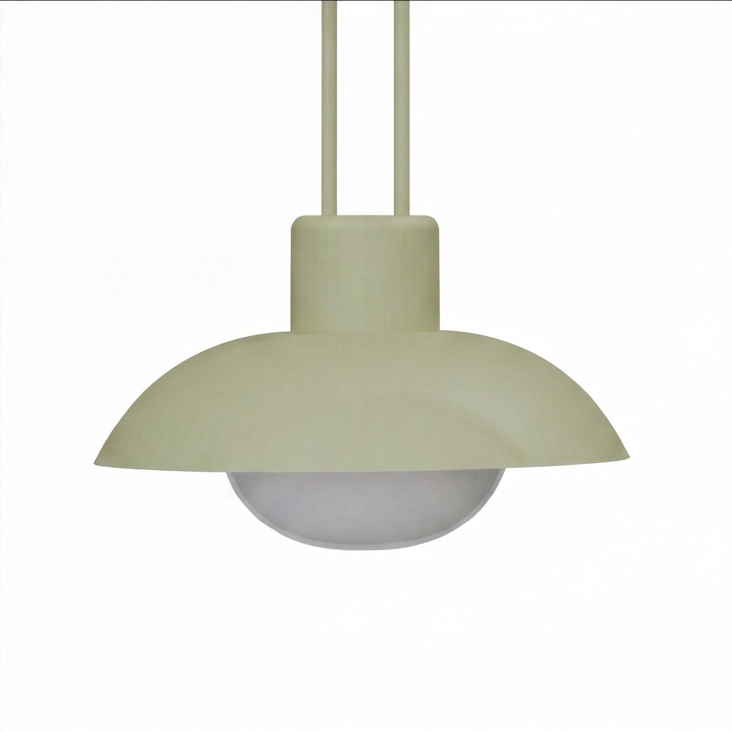 Pendel, Lampe, Hängeleuchte, Glaskugel, Beige