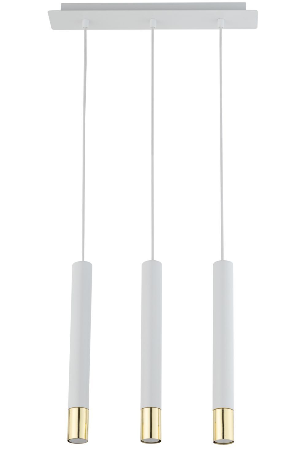Lampe à suspendre Blanc Or élégant Moderne Métal Table à manger