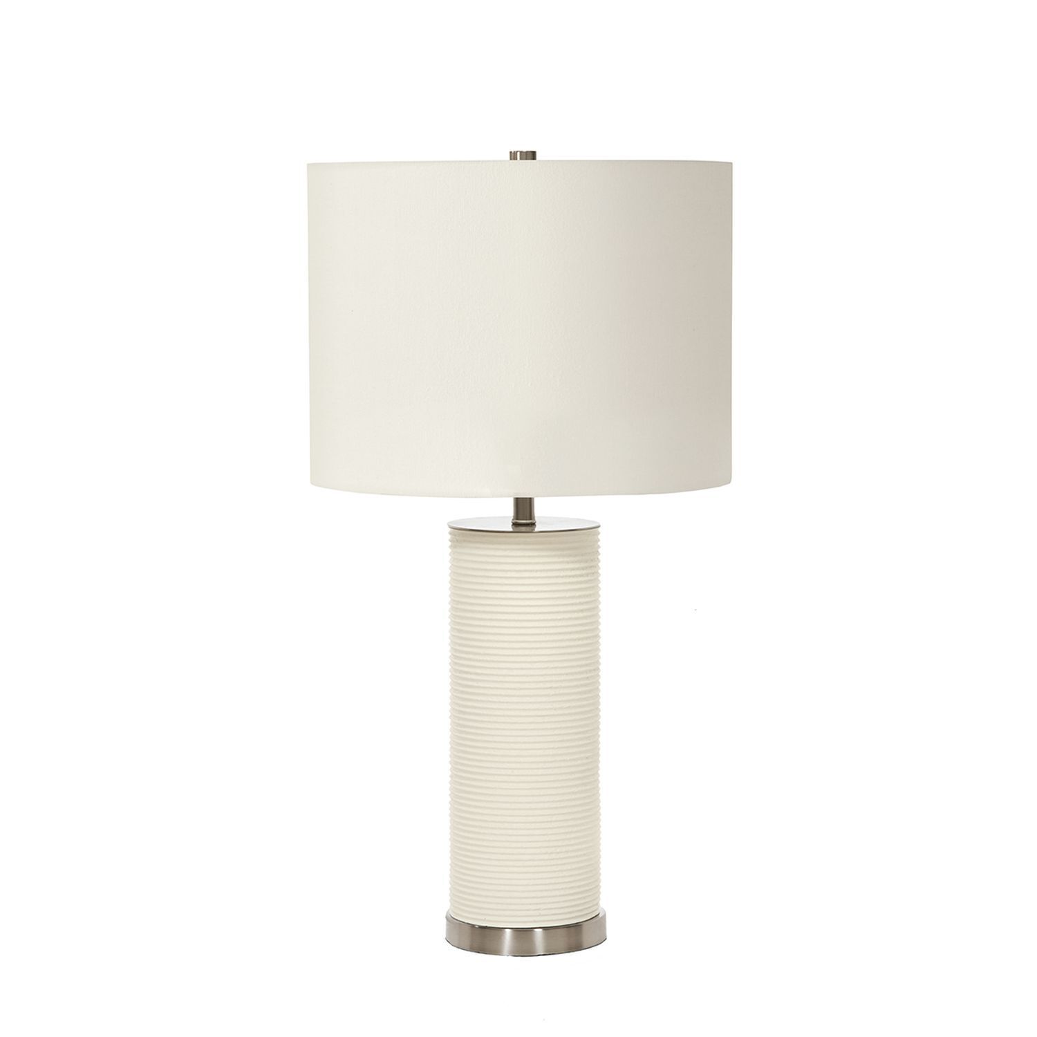 Lampe de table LEILA Blanc Porcelaine H:65cm Lampe de sol