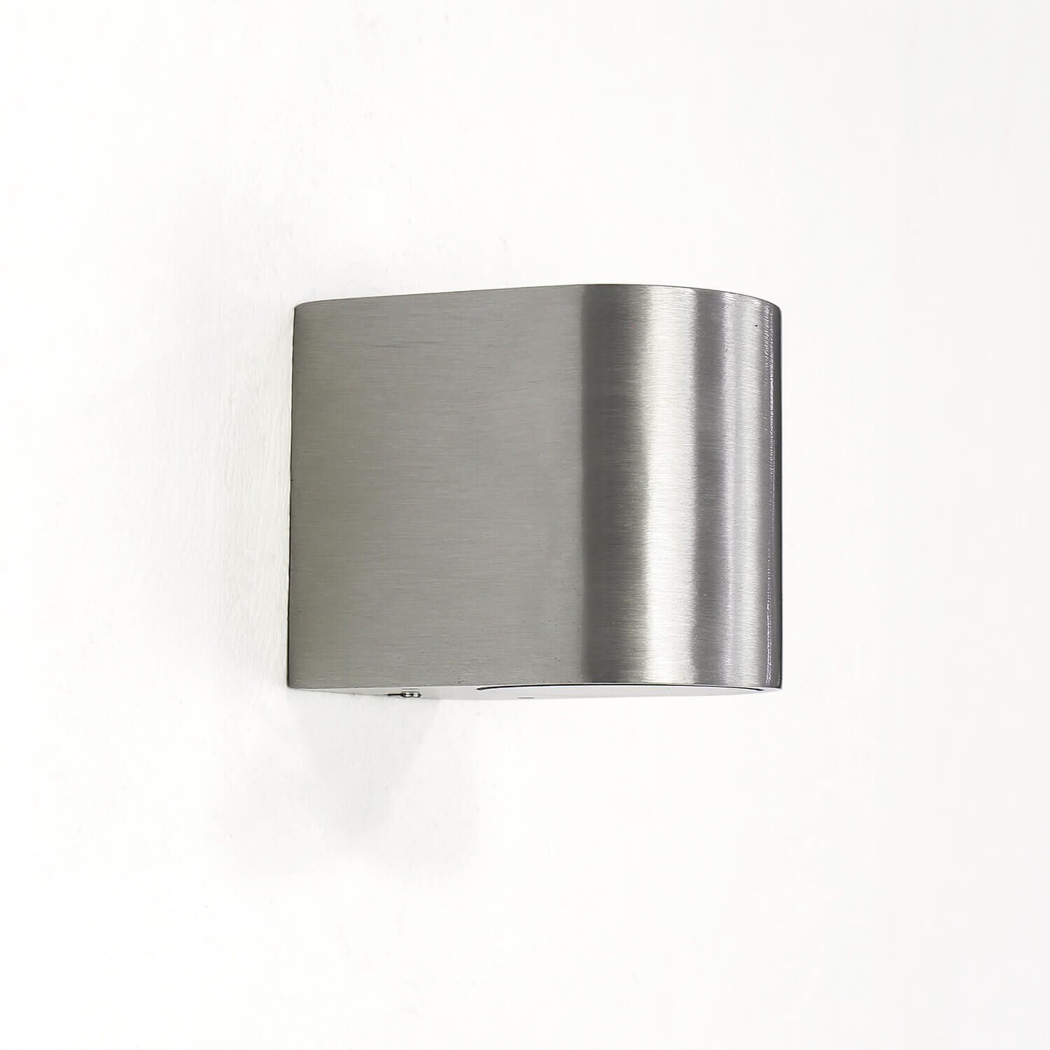 Applique extérieure semi-circulaire Argent Aluminium AALBORG